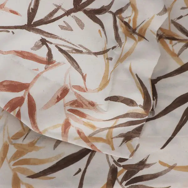 Completo Lenzuola Cotone D'Inverno Matrimoniale Naturae Zenzero