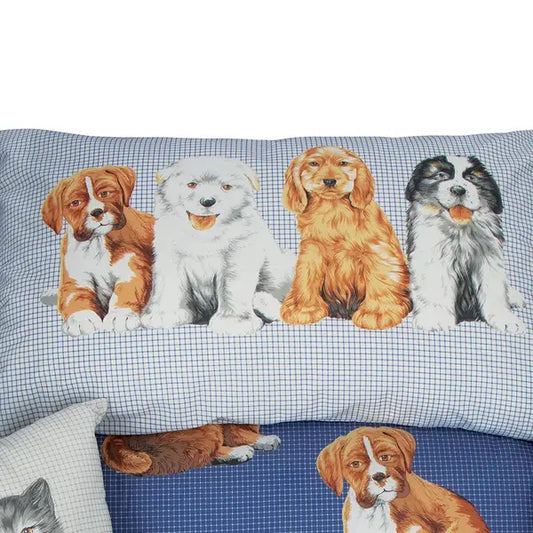 Completo Lenzuolo Amici di Sempre Cani e Gatti