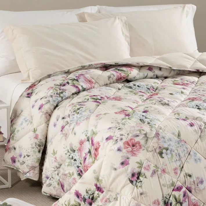 Trapunta Invernale Damasco Beige