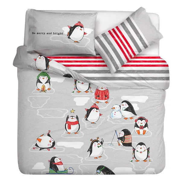 Parure Copripiumino Pinguini