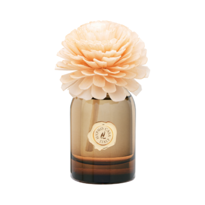 Diffusore Stile con Fiore Beige Polvere di Stelle