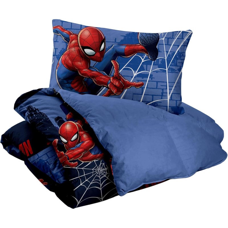 Set Copripiumino Una Piazza Spiderman