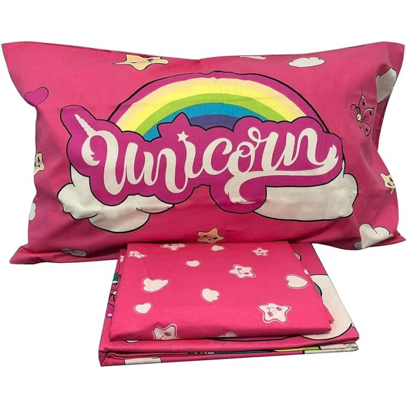 Completo Lenzuolo Unicorn