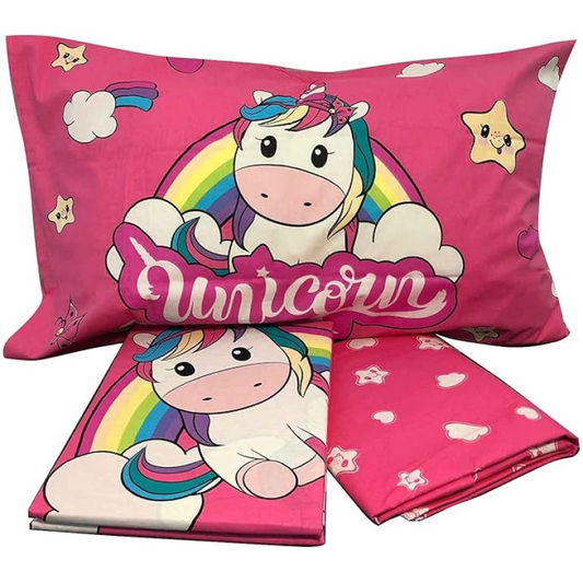 Completo Lenzuolo Unicorn