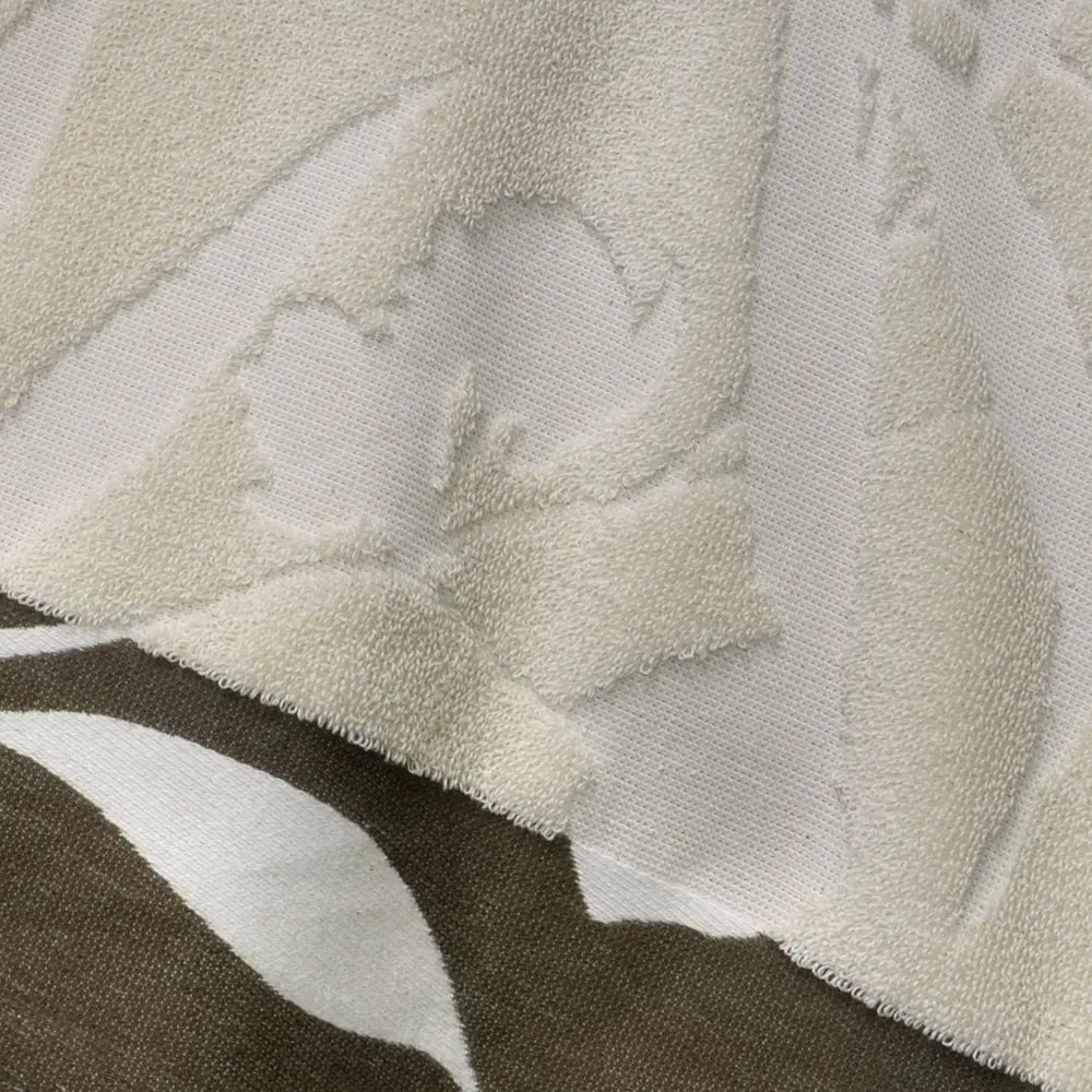 Set asciugamani viso e ospite Naturae Nemoris Gabel in cotone jacquard