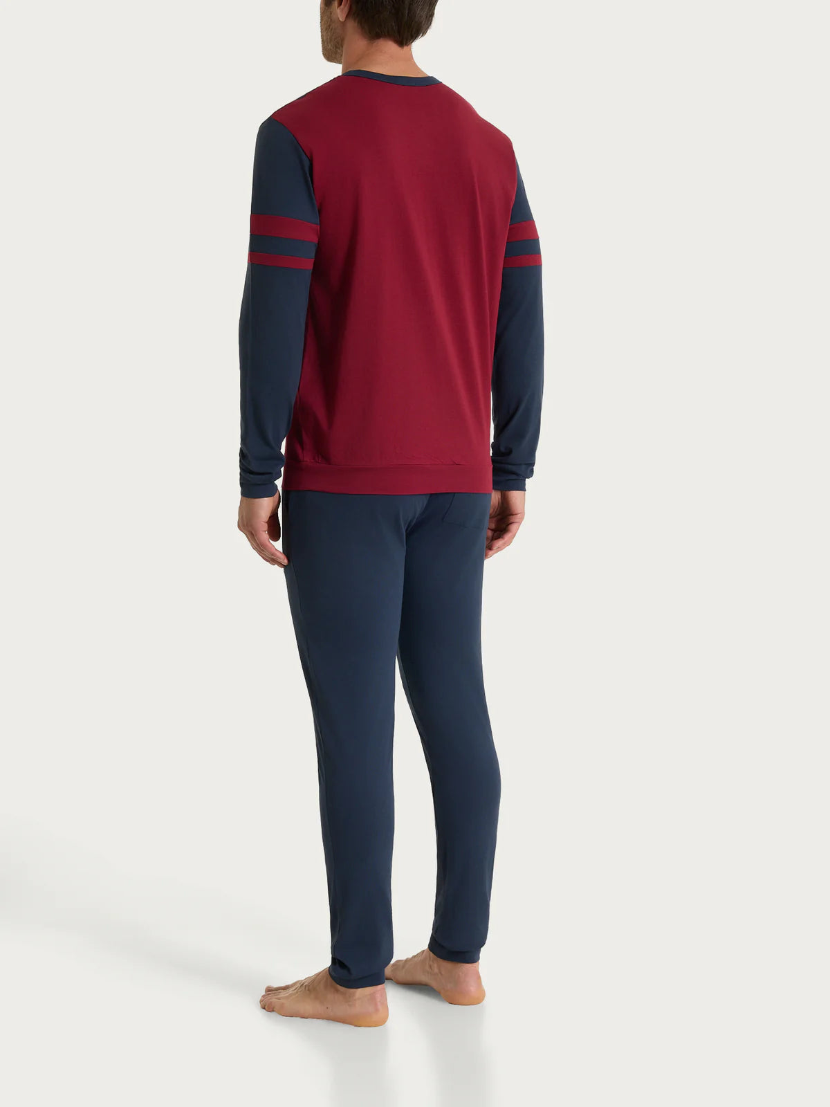Pigiama Uomo Lungo Serafino UA42N1