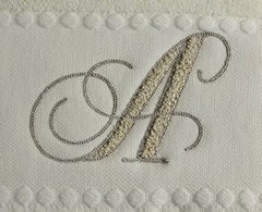Set Asciugamani Alfabeto
