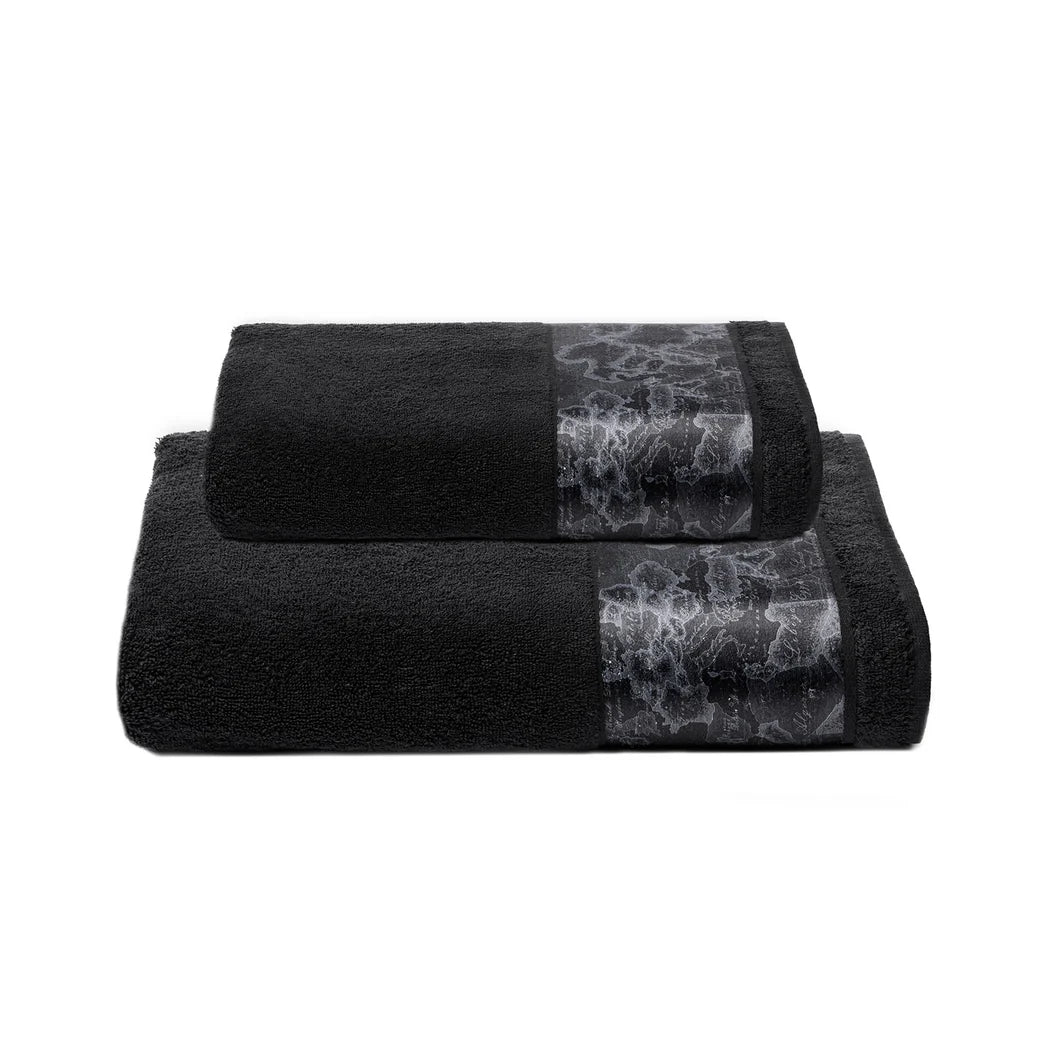 Set Asciugamani Spugna 1 Classe Geo Night