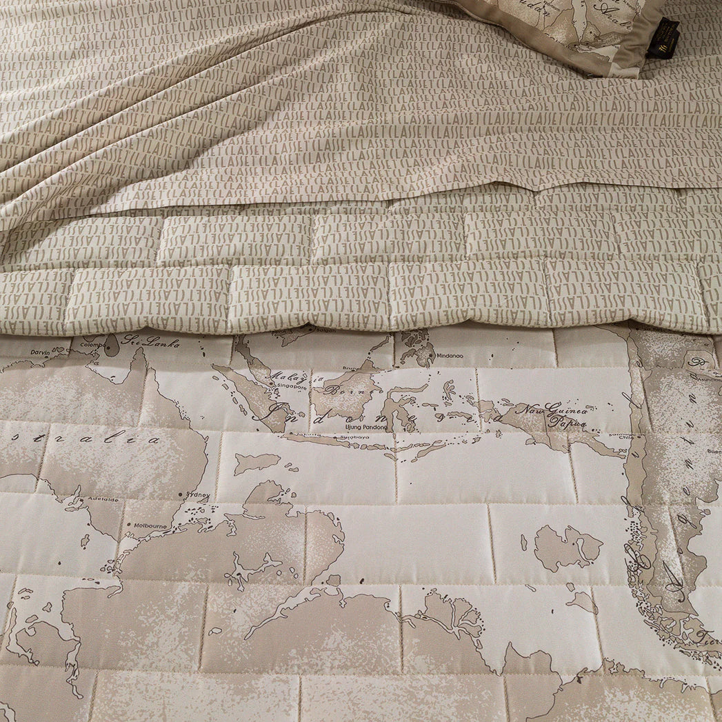 Copriletto trapuntato Geo Safari Matrimoniale