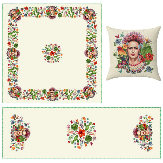 Linea Arredo Gobelin Frida – Centrotavola, Runner e Fodera Cuscino