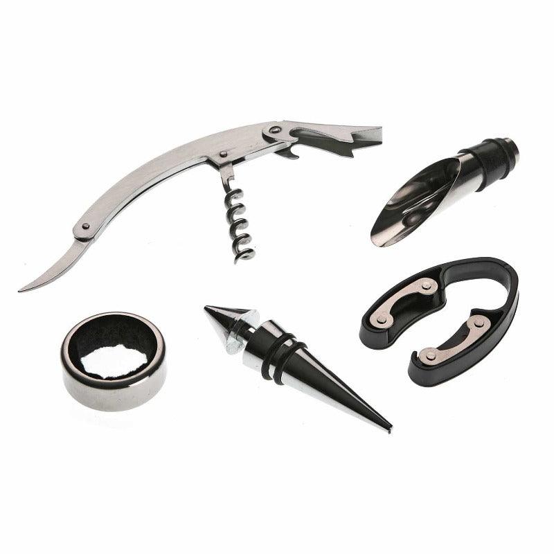set_bottiglia_vino_5_utensili_2 - G home casa