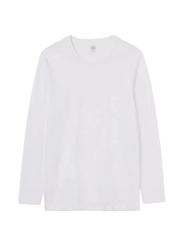 Maglia Uomo Girocollo Manica Lunga Caldo Cotone Organico Bio Cotton 604479