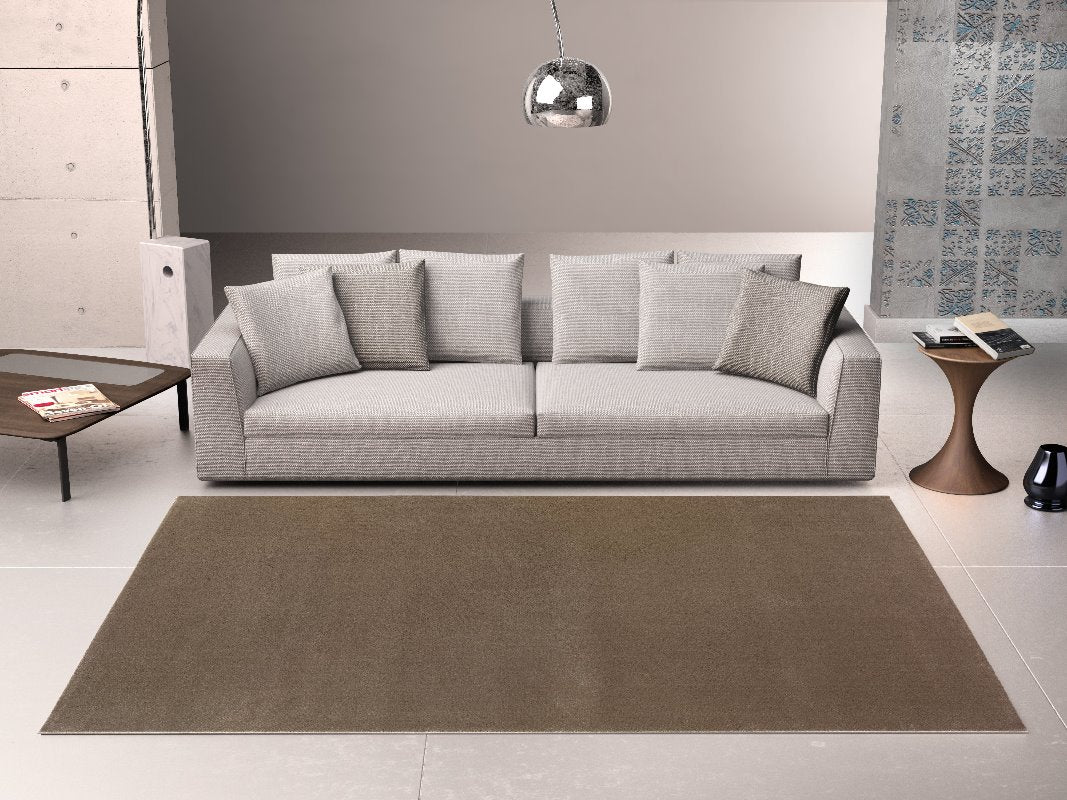 tappeto arredo design Milano tinta unita