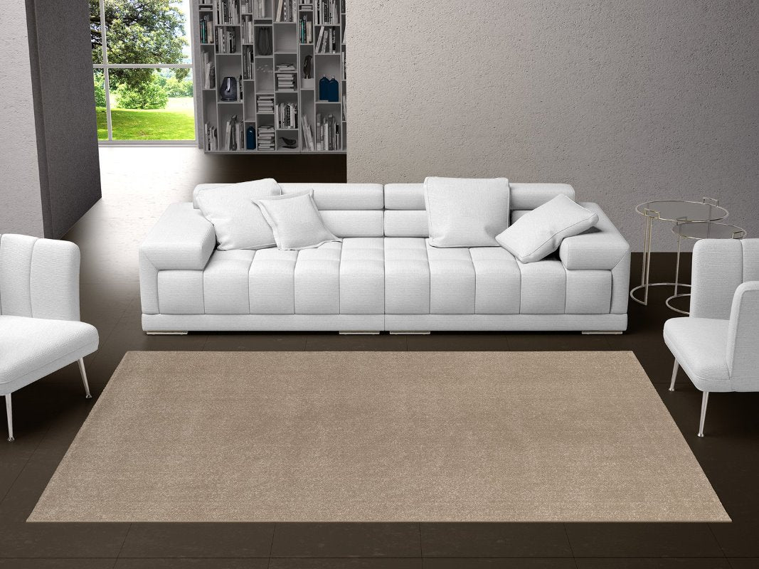 tappeto arredo design Milano tinta unita
