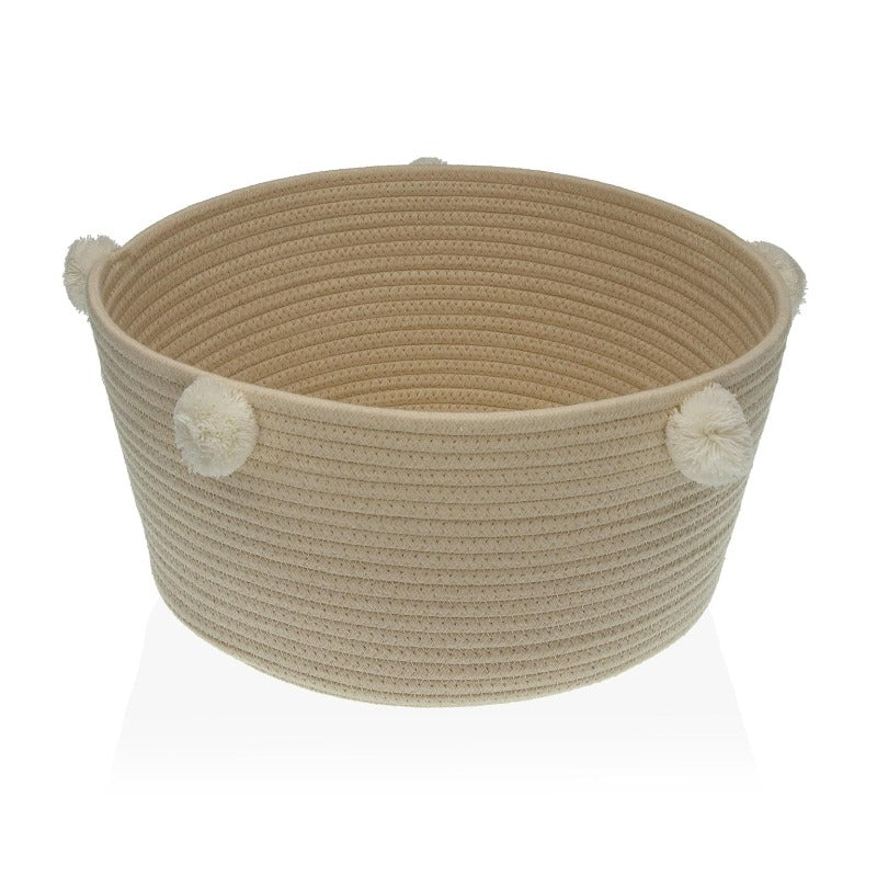 Cesta Tonda Pompones