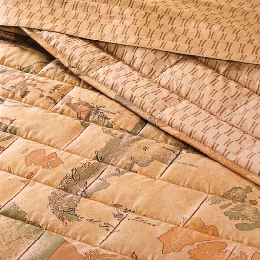 Copriletto trapuntato Geo Classic Matrimoniale