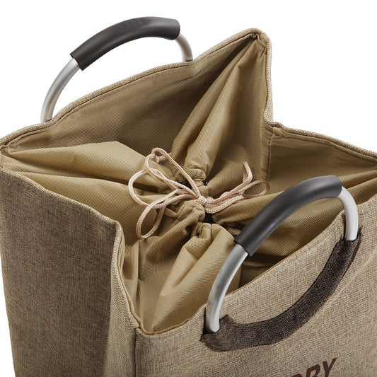 Portabiancheria Pieghevole Con Manici Laundry