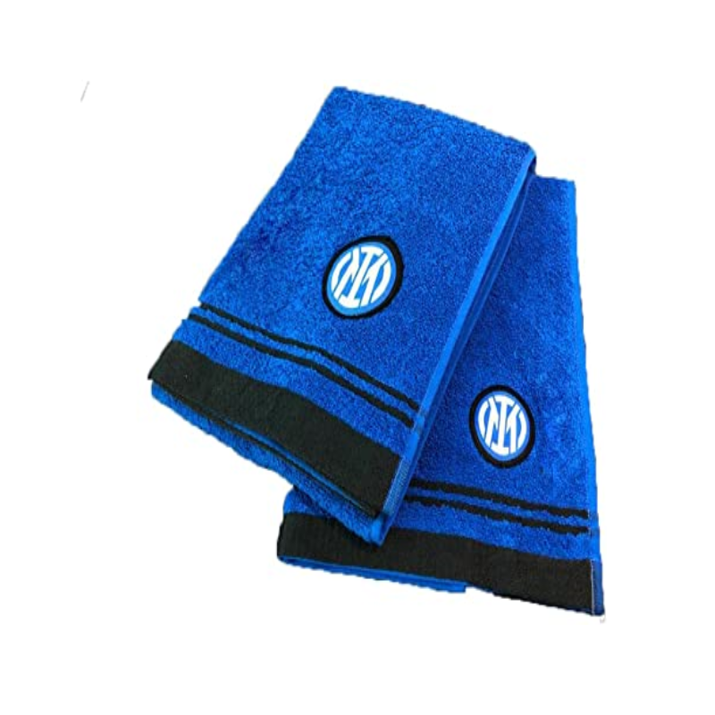 Set Asciugamani Spugna Inter