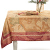 Tovaglia Geo Classic Red Alviero Martini Prima Classe in cotone