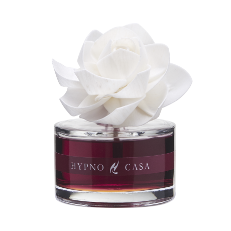 Diffusore con fiore Rosa Mosto D'Autunno