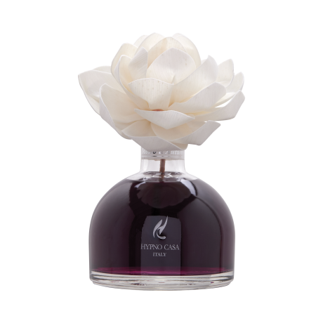 Diffusore con fiore Rosa Mosto D'Autunno