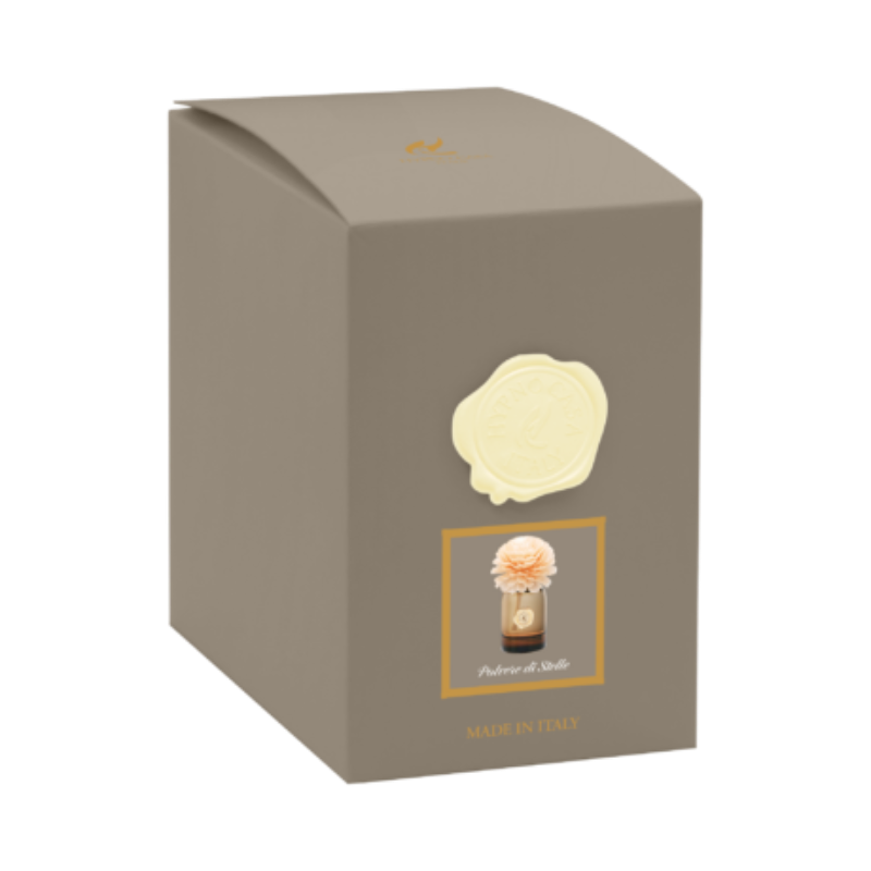 Diffusore Stile con Fiore Beige Polvere di Stelle