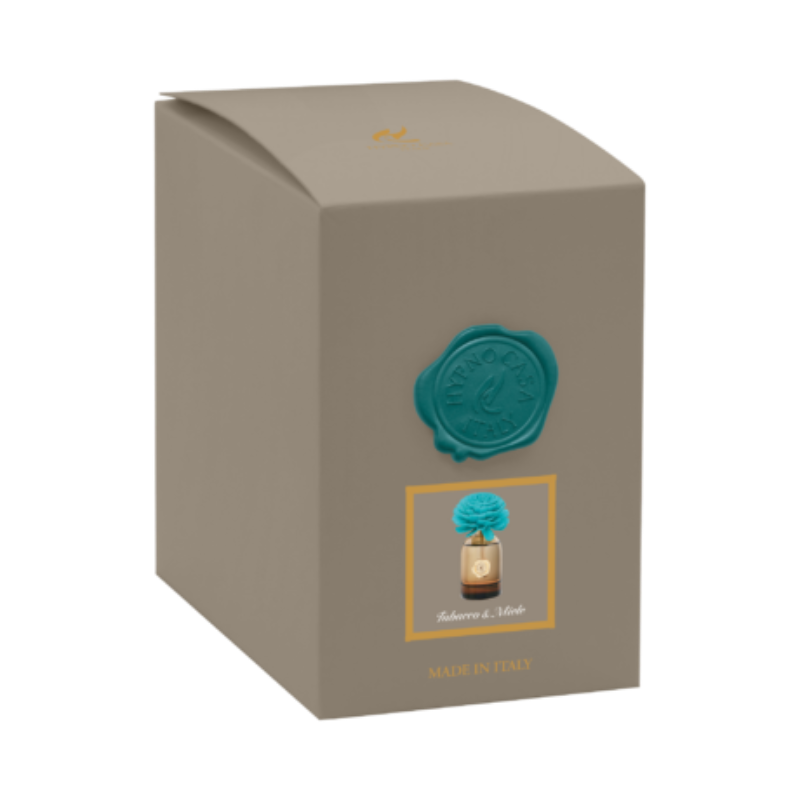 Diffusore Stile con Fiore Verde Tabacco & Miele