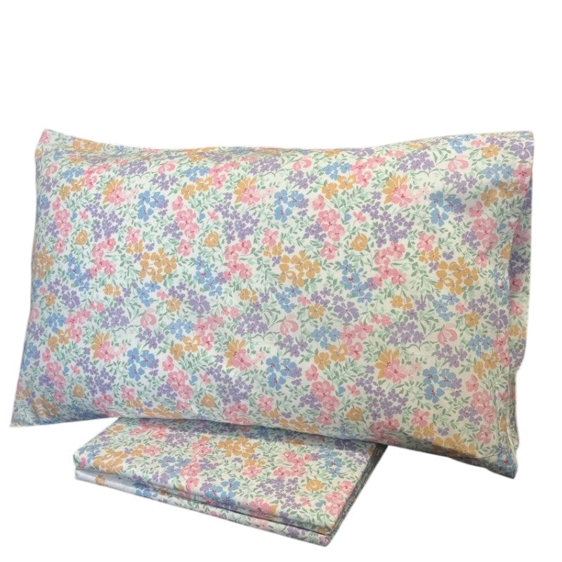 Completo Lenzuolo Garden Rosa