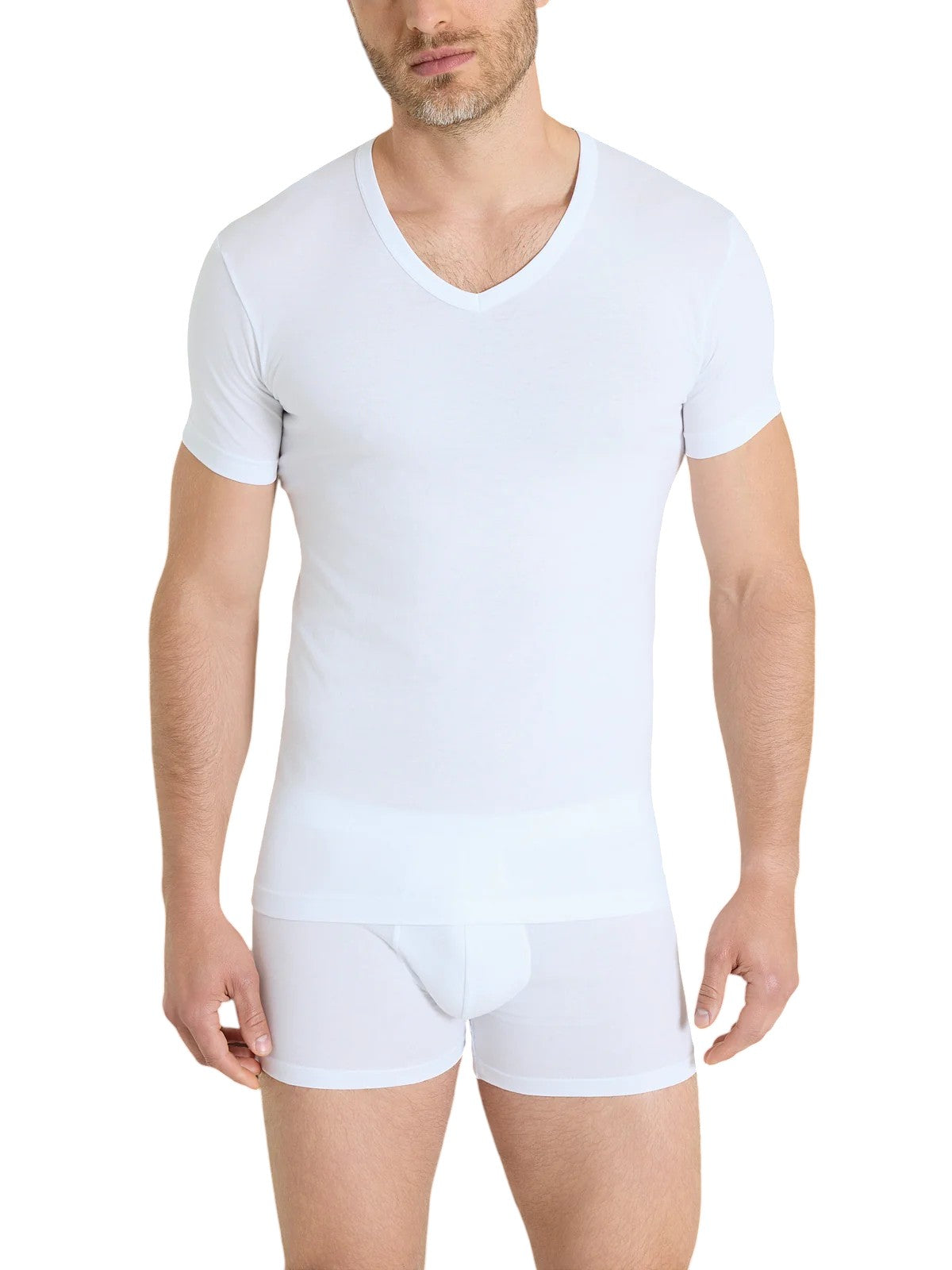Maglia Intima Uomo Scollo a V 100% cotone 601418