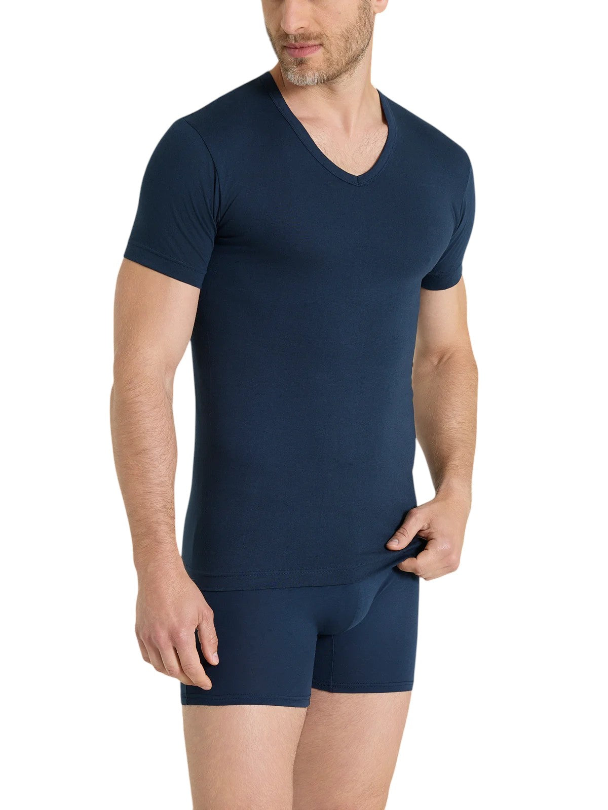 Maglia Intima Uomo Scollo a V 100% cotone 601418
