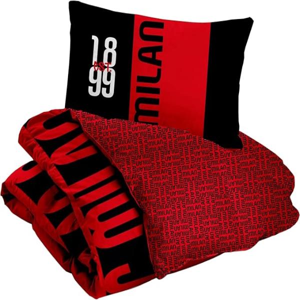 Set Copripiumino Una Piazza AC Milan