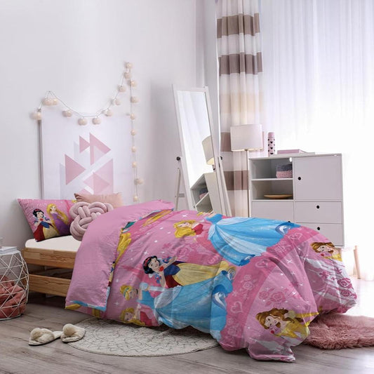 Parure Copripiumino Una Piazza Bimba Disney