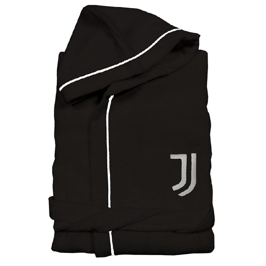 Accappatoio Bimbo Microspugna Nero Juventus