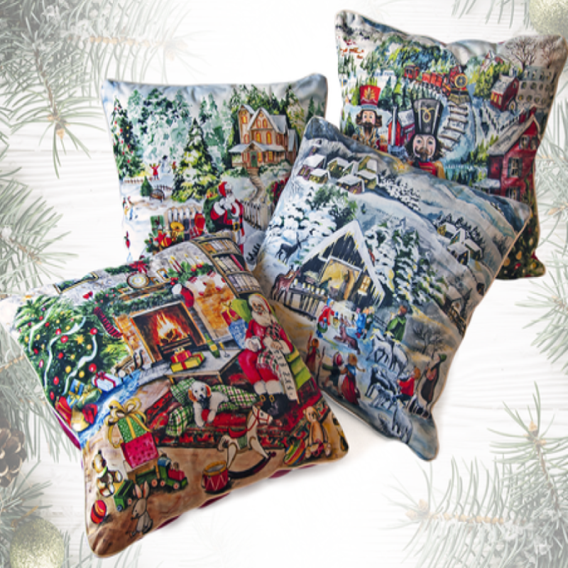 Fodera Cuscino Santaclaus