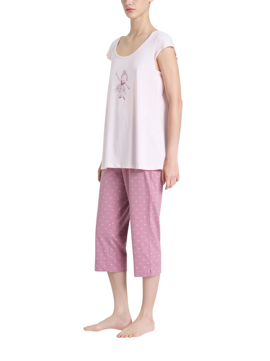 Pigiama Pinocchietto in Jersey di Cotone DP43NB
