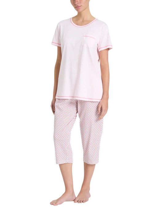 Pigiama Pinocchietto in Jersey di Cotone DQ12NB