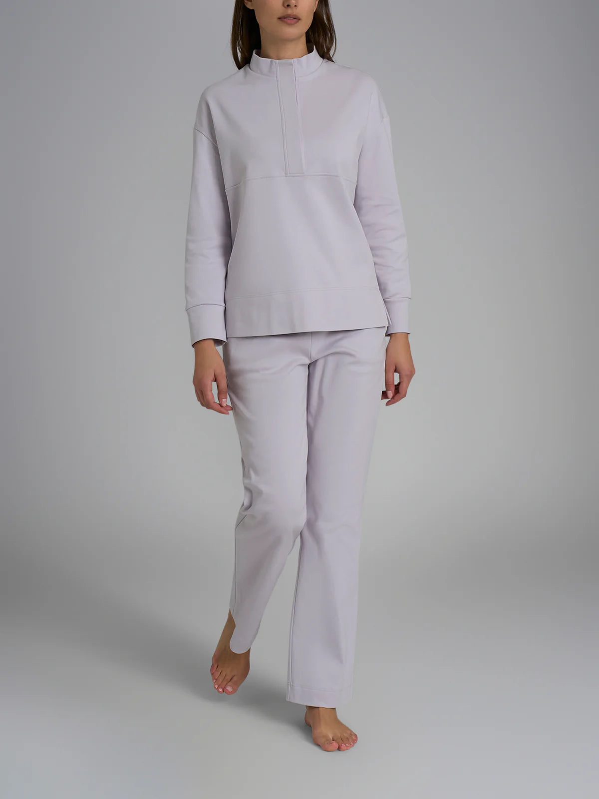 Pigiama Caldo Lupetto Interlock di Cotone DR70N1