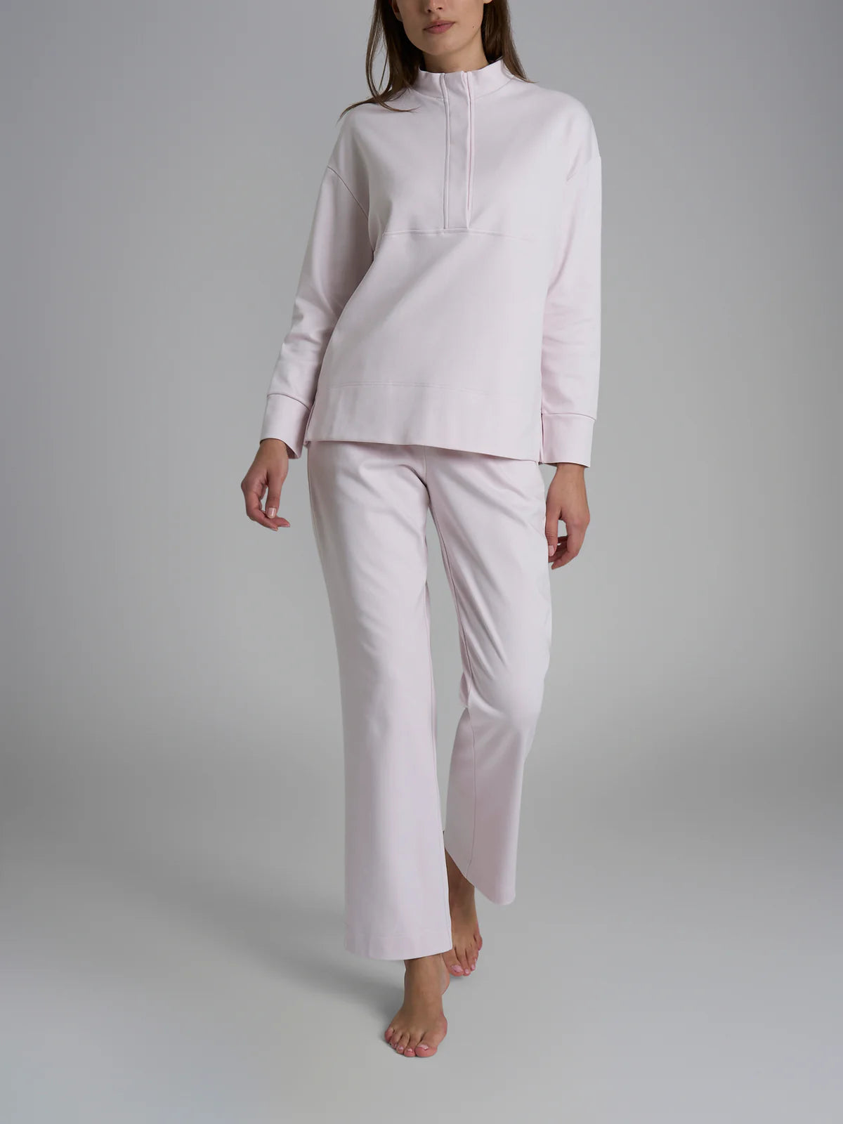 Pigiama Caldo Lupetto Interlock di Cotone DR70N1