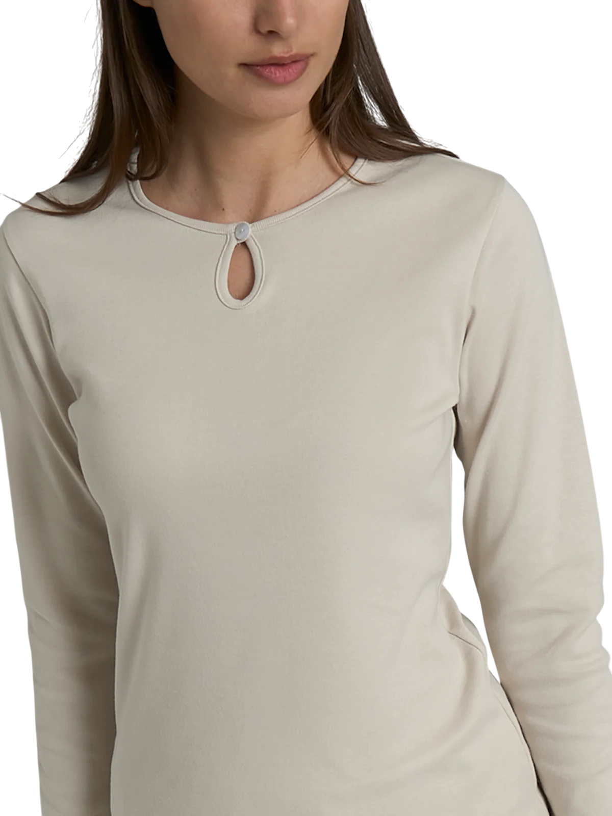 Pigiama Caldo Thermo Cotton con Scollo a Goccia DR94NU