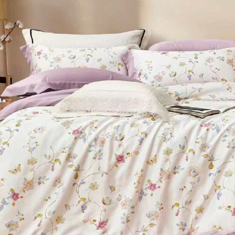 Completo Lenzuolo Copriletto Matrimoniale Elite