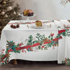 Tovaglia Rettangolare Natale In Tavola Ribbon