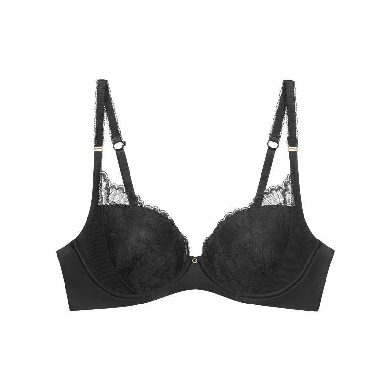 Reggiseno Triumph Love in Lace WP con spalline plissettate e gancetti a J