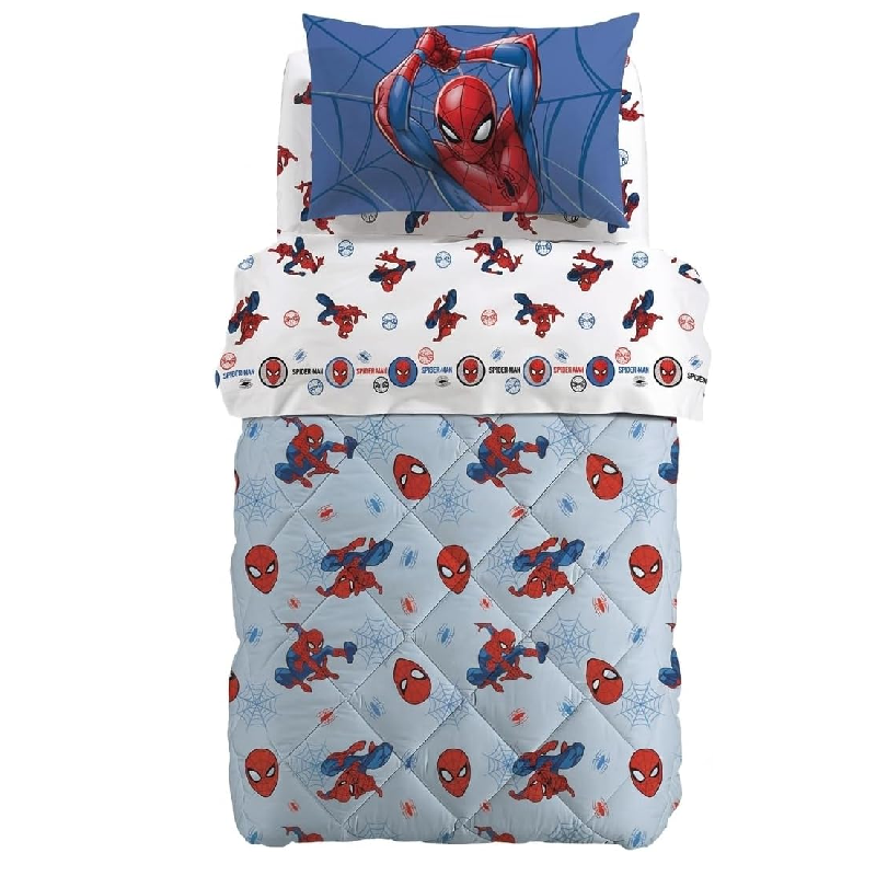 Completo Lenzuolo Spider Man Spider Man Web