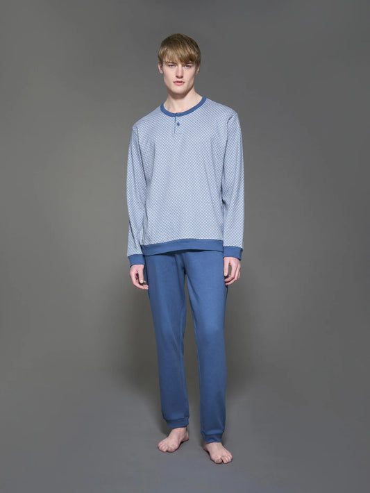 Pigiama Serafino Caldo Cotone U836N1 Tempest