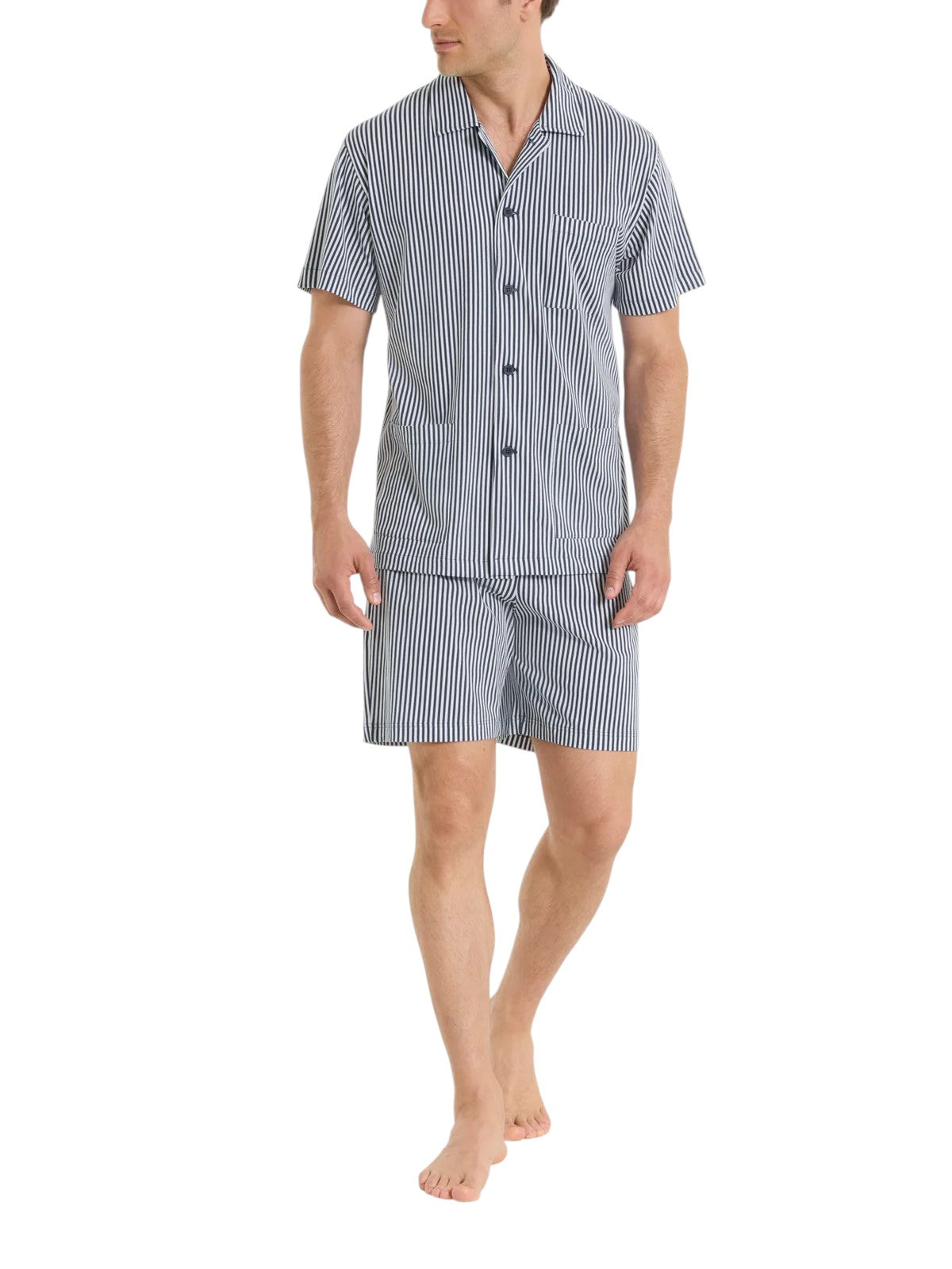 Pigiama Aperto Corto  Jersey di Cotone UA29NH