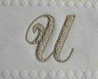 Set Asciugamani Alfabeto