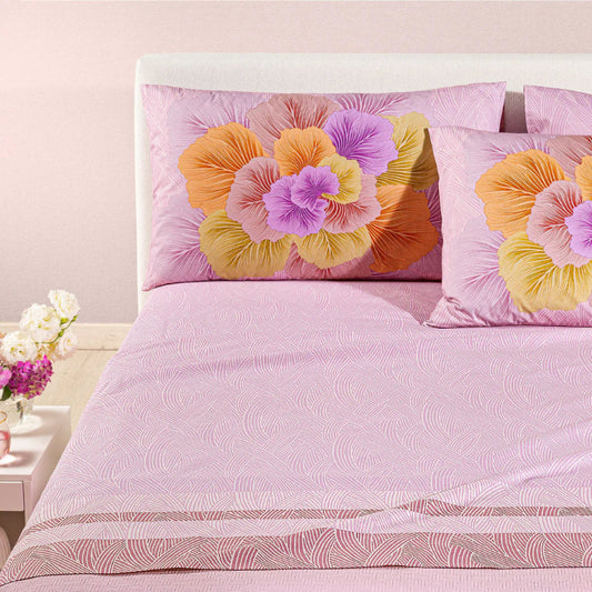 Completo Lenzuolo Matrimoniale Madreperla