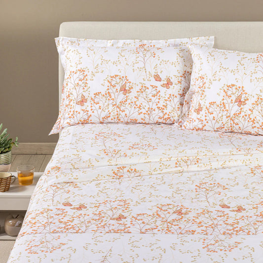 Completo Lenzuolo Matrimoniale PrimaNatura Myosotis