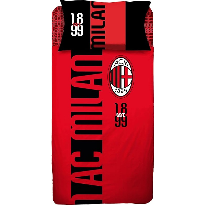 Completo Lenzuolo Milan