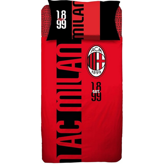 Completo Lenzuolo Milan